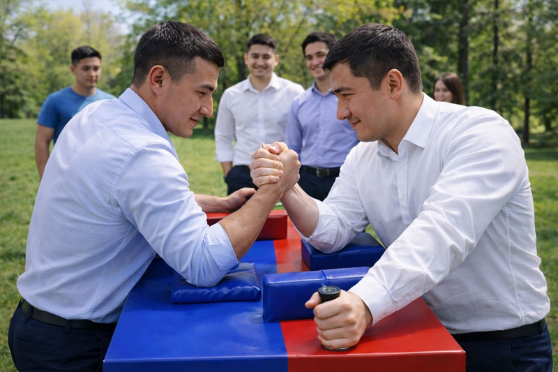 Аренда аттракциона «Армрестлинг» в Алматы