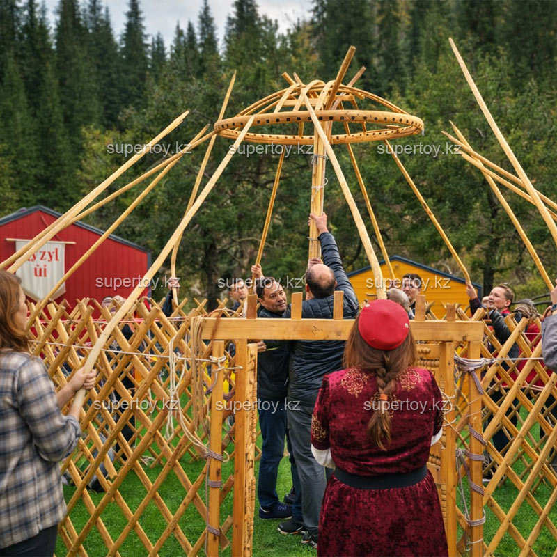 Сборка  Юрты